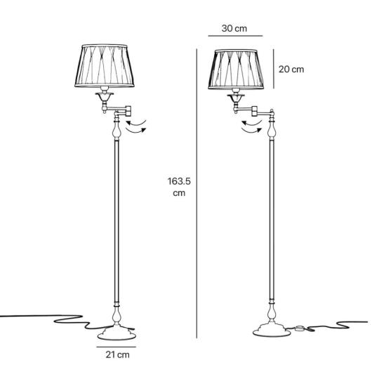 klasszikus elegans arany allolampa forgathato mediterran rusztikus polgari bronz rez olvasolampa nappali vintage luxus villa kastely vilagitas padlo lampa lameridiana lampak meret.jpg
